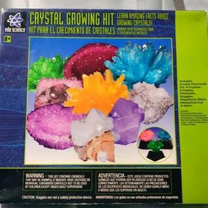 Crystal growing kit multiple crystals